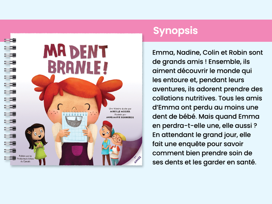 Livre ma dent branle